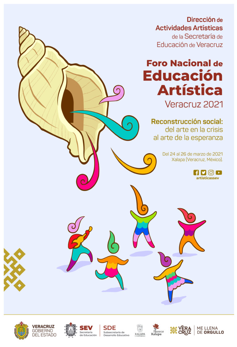 Foro Nacional de Educación Artística. Cartel