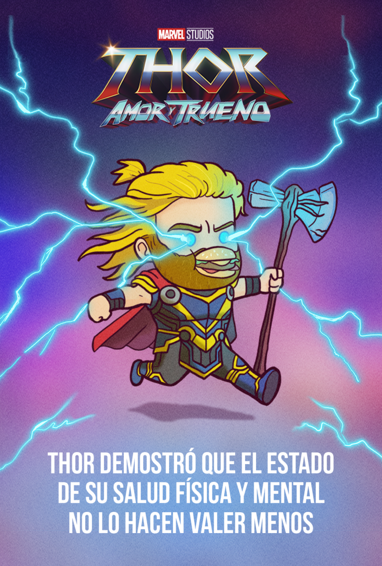 Ilustración para Thor Love and Thunder 2022